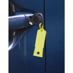 (1000) Key Tags, Yellow