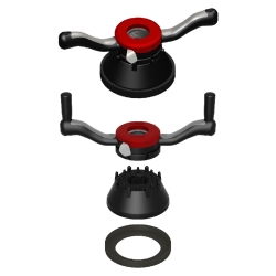 Soft Grip QN with Pressure Cup 40mm 4mm pitch