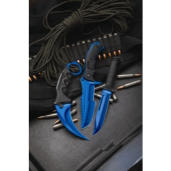 Atomic Blue Triple Knife Set
