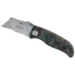 KNIFE LOCKBACK QUICK CHANGE CAMO W/ BLADE STORAGE