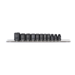 Set Imp Skt 1/4"Dr 6Pt SAE 11P