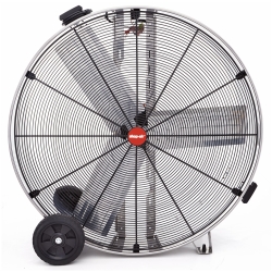 48" Stainless Steel Drum Fan3/4 HP