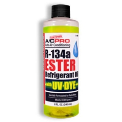 8oz Ester Oil Med Visc w/UV Dy