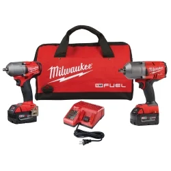 Milwaukee M18 FUEL 2PC Impact Wrench Auto Kit 2993-22