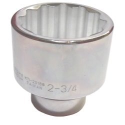 Socket 1" Dr 12 Point 2-3/4"