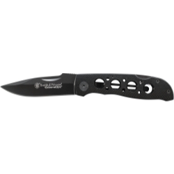 Smith & Wesson Extreme Ops Lockback Folding Knife Drop Point Bla
