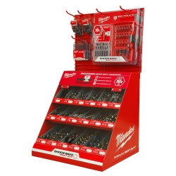 Shockwave Cabinet Drill & Drive Merchandiser