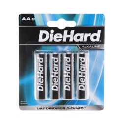 Diehard AA Alkaline Batteries 8 pack