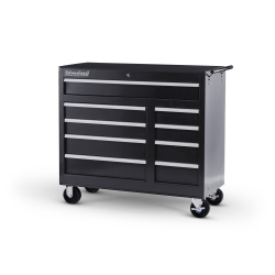 42 X 9 DRAWER CABINET, BLACK