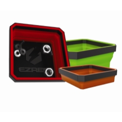 3PC Collapsible magnetic trays