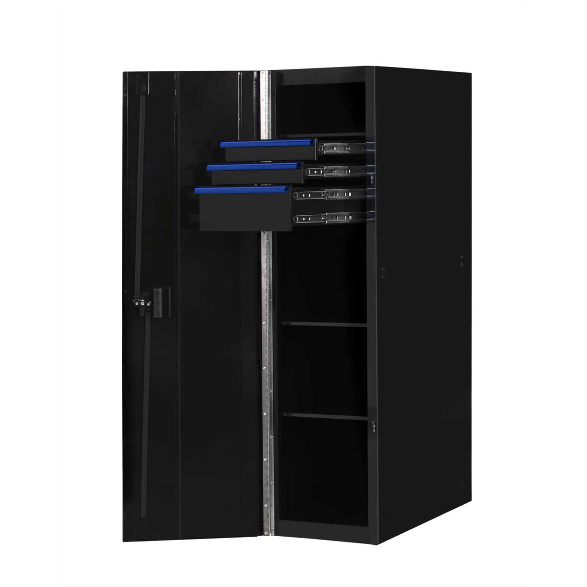 Extreme Tools 19" 3 Drawer and 3 Shelf Side Locker