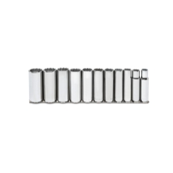 11pc 12 Pt Dp Skt Set 1/2" Dr