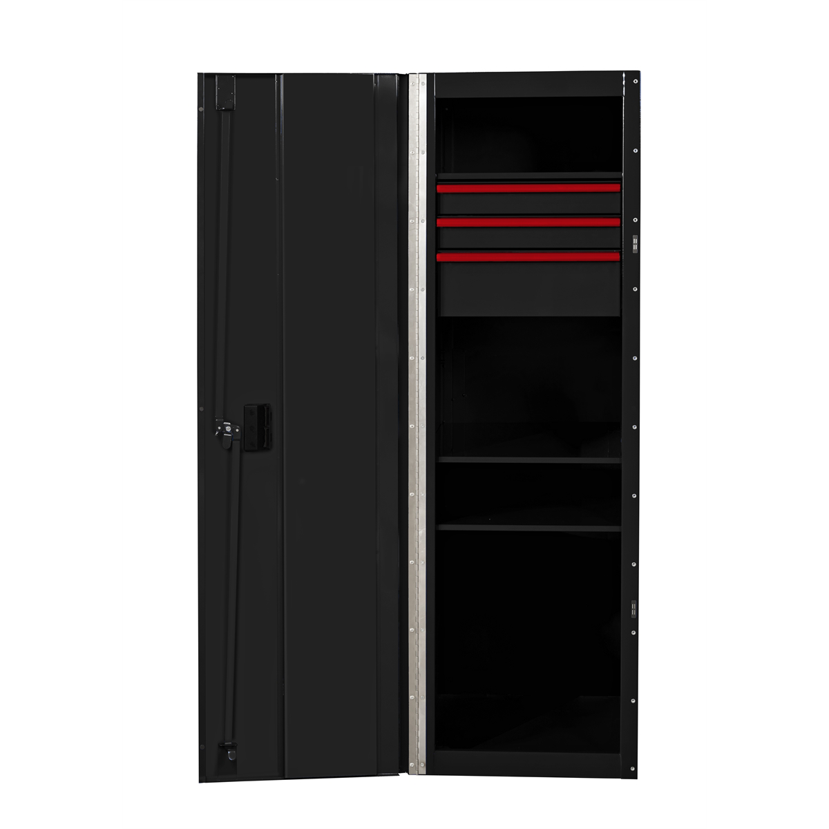Extreme Tools 19" 3 Drawer and 2 Shelf Side Locker