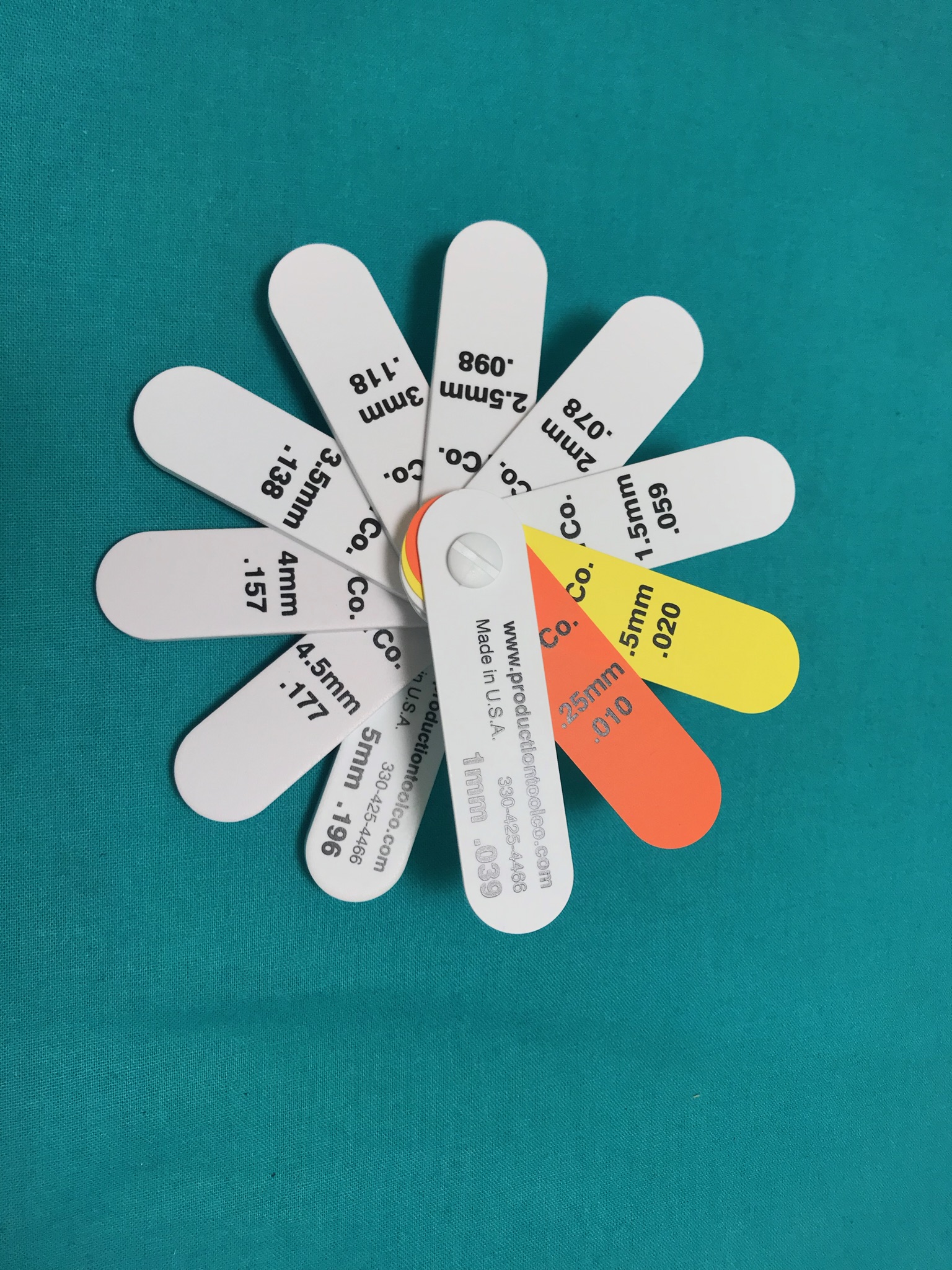 11 Piece No-Mar Gage Set
