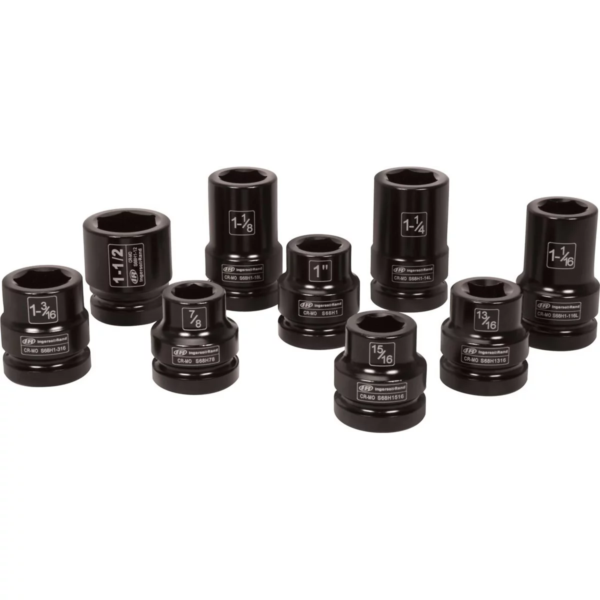 Ingersoll Rand 1" Drive SAE Truck Socket Set 9 Pc
