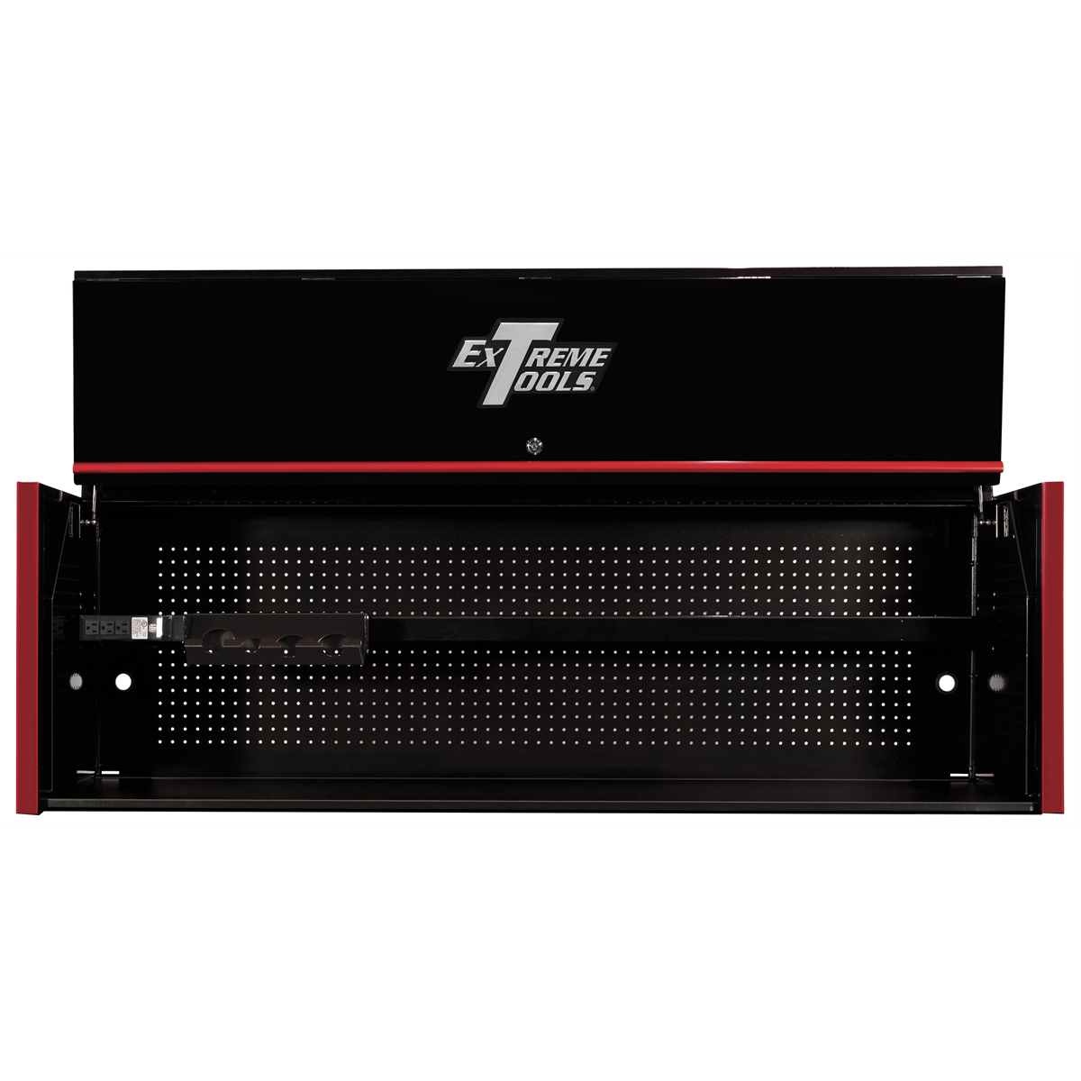 Extreme Tools RX Series Pro Hutch Black Red Drawer