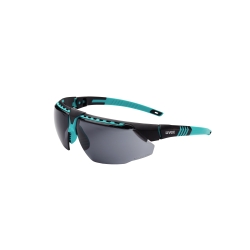 UVEX AVATAR GLASSES BLK/TEAL, GRAY HSAF