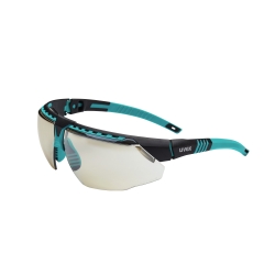 UVEX AVATAR GLASSES BLK/TEAL, REF 50 HC