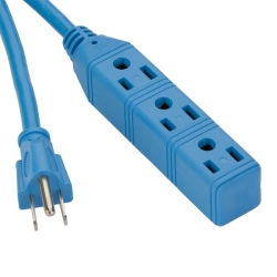 9' Triple-Tap 16/3 Extension Cord