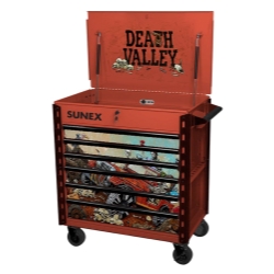 Premium Full Drawer Service Cart, Death Valley