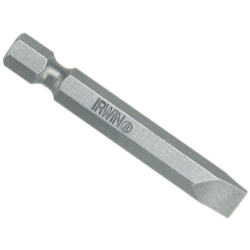 Power Bit, 10-12 Slotted, 1/4 in. Hex Shank with G