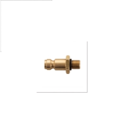 NIPPLE, EURO STRAIGHT W / O-RING, EPDM