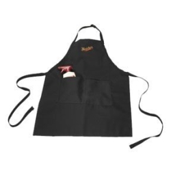 Mirror Glaze Shop Apron, Black