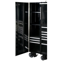 30" 3-Drawer Side Locker (Black)