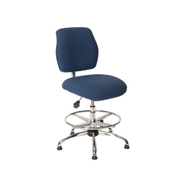 ESD Chair - Medium Height - Economy Blue