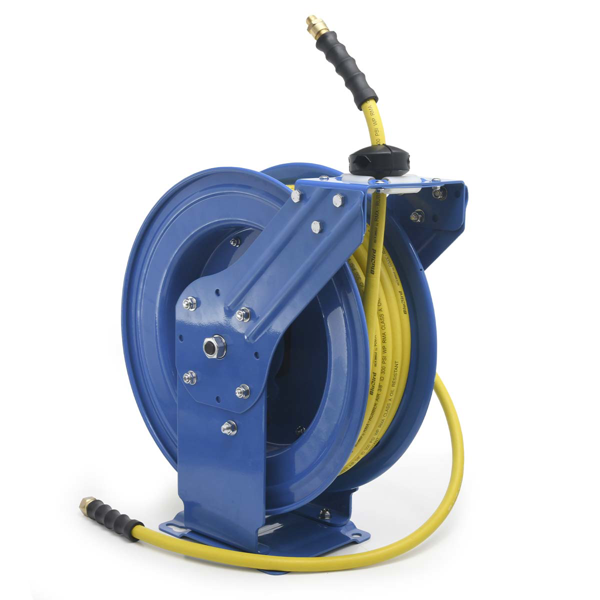 BluBird Dual-Arm Retractable Air Hose Reel 3/8" x 50