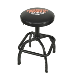 Shop stool with air cylinder ORANGE