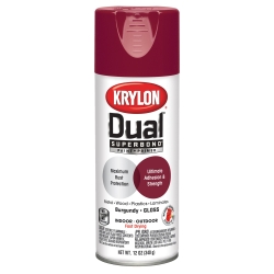 Superbnd Paint Primer Gloss Burgundy 12 oz.