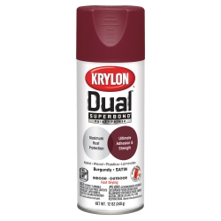 Superbnd Paint Primer Satin Burgundy 12 oz.