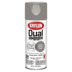 Superbnd Paint Primer Gloss Classic Gray 12 oz.