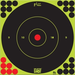 SplatterShot 12" Green Bullseye Target