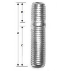 3/4-10 X 2-13/16 RIM STUD