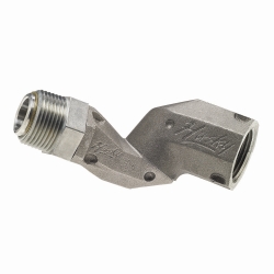 SWIVEL 1IN M X 1IN NPTF H-FLOW MULTI-PLANE SWIVEL