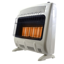 30,000 BTU Vent-Free Propane Heater for 1,000 Sq Ft