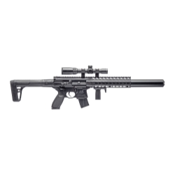 SIG MCX ASP SCOPED AIRGUN, BLACK