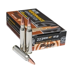AMMO, 223 REM, 60GR, ELITE HUNTING HT, BOX/20