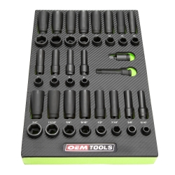 42PC 3/8IN DR MASTER IMPACT SET