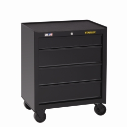 Stanley 4-Drawer Rolling Cabinet, 26.5 in.