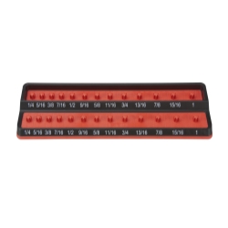 3/8" SAE Peg Socket Holder - Red