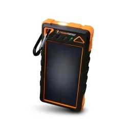 Power Bank 8000 mAh Solar/IP54/LED