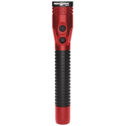 Rechargeable Flashlight w/Magnet - Red