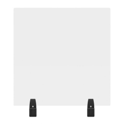 24" x 24" Clear Acrylic Divider w/ 2 Divider Wall