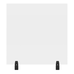 30" x 30" Clear Acrylic Divider w/ 2 Divider Wall