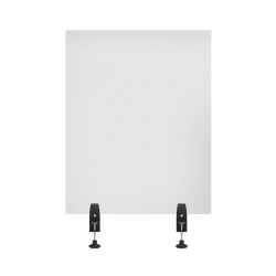 Acrylic Sneeze Guard Desk Divider - 24" x 30" Cla