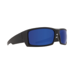 SPY GENERAL Soft Met Blk HD+ GG Polar Blu Mirr