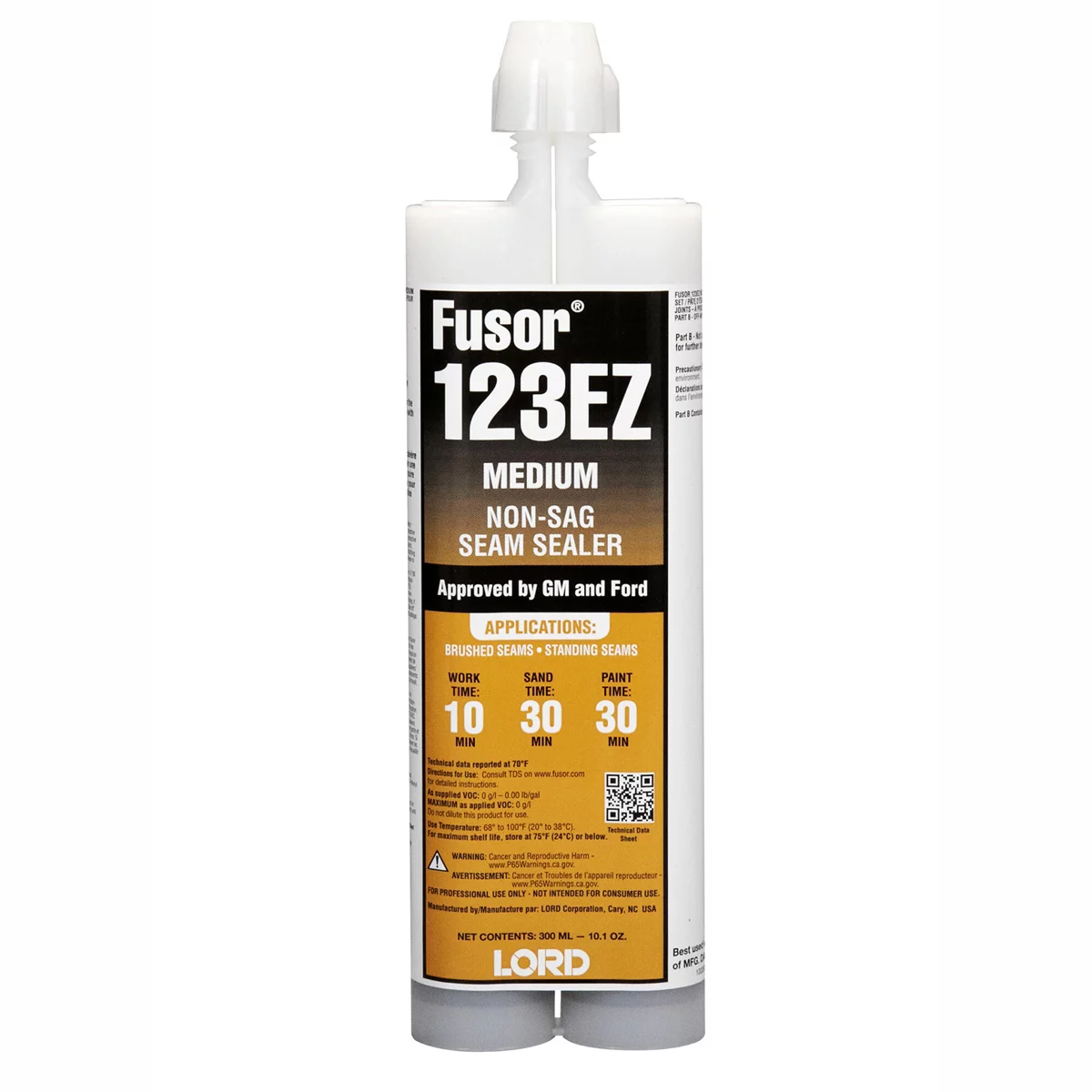 Norton Fusor 123EZ Non-Sag Automotive Seam Sealer 6 Pack